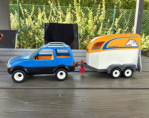 Playmobil blaues auto pkw mit - auto/pkw,