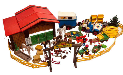 Playmobil vintage pony ranch - playmobil,