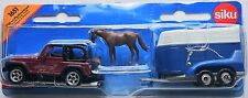 Siku PKW mit Pferdeanhänger