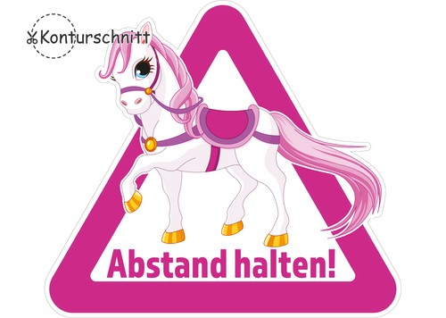 Aufkleber abstand halten für - aufkleber,
