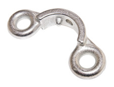 Trennwandhalter 2 Loch für