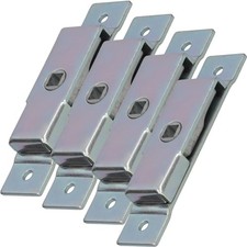 4x Zungenschloss Vierkant